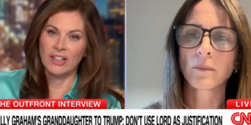 ‘What does he have to do?’ Billy Graham’s granddaughter tees off on Trump’s Christian fans