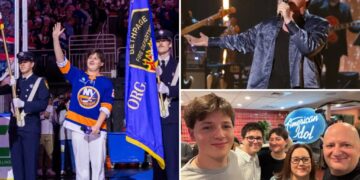 ‘American Idol’ finalist from LI who used music to beat stutter gets hero’s welcome home