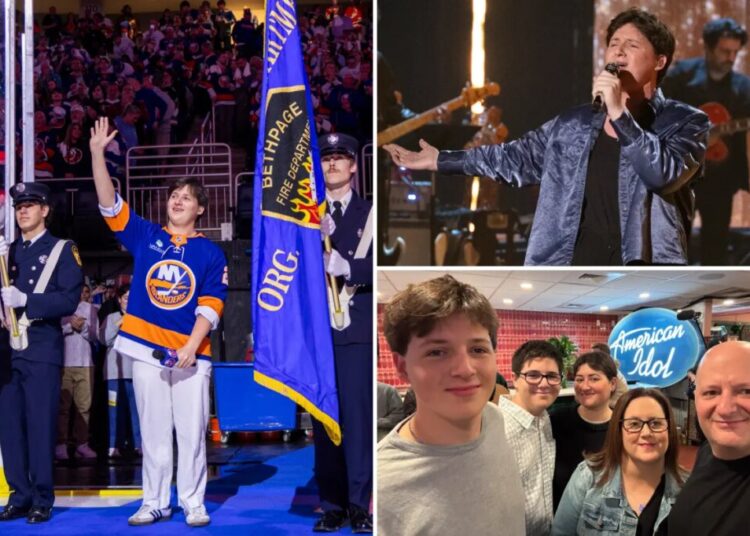 ‘American Idol’ finalist from LI who used music to beat stutter gets hero’s welcome home