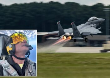 The ‘violent’ reality of ejecting from an F-15 faced by brave US pilots revealed: ‘Instantaneous 10 to 20 Gs of force’