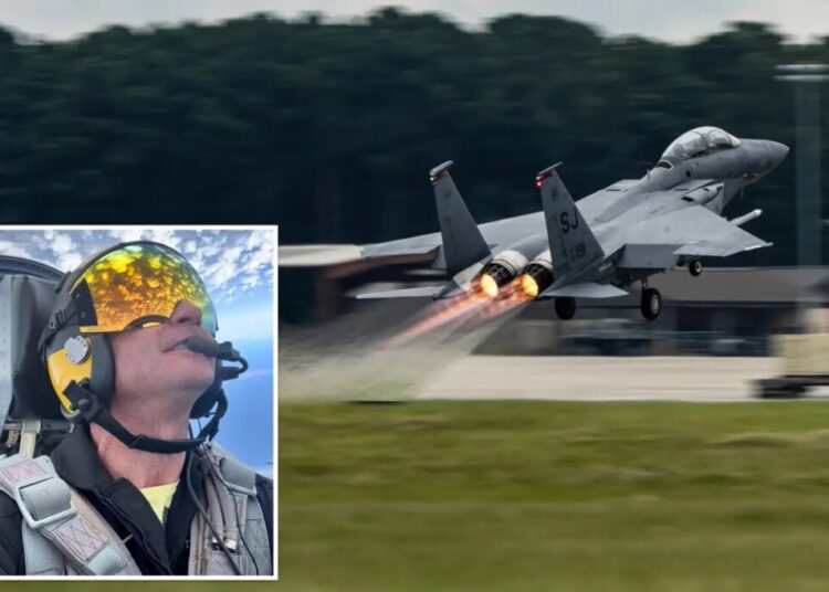 The ‘violent’ reality of ejecting from an F-15 faced by brave US pilots revealed: ‘Instantaneous 10 to 20 Gs of force’
