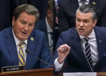 ‘Shame on you!’ Pete Hegseth comes unglued as Dem calls Iran war ‘quagmire’