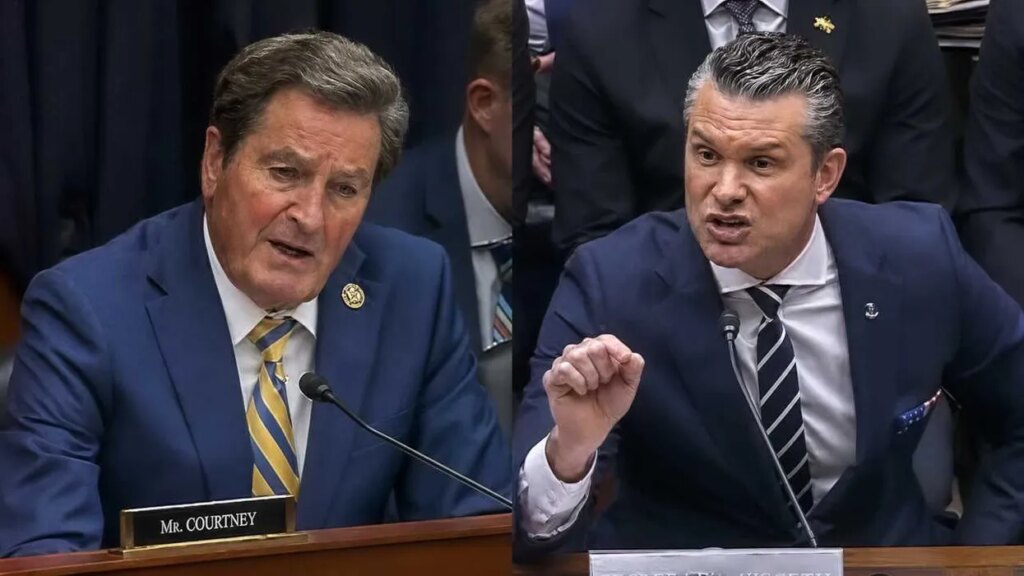 ‘Shame on you!’ Pete Hegseth comes unglued as Dem calls Iran war ‘quagmire’