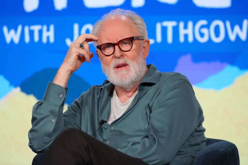 John Lithgow speaking at the PBS presentation of 