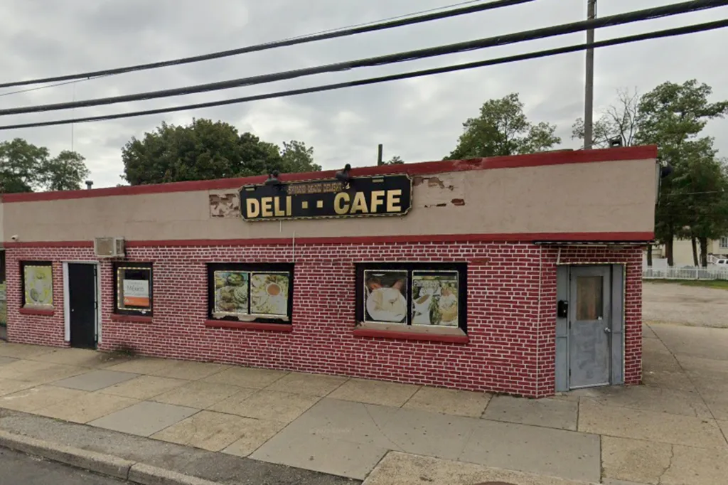 Esperanza Deli Cafe, a red brick building with 