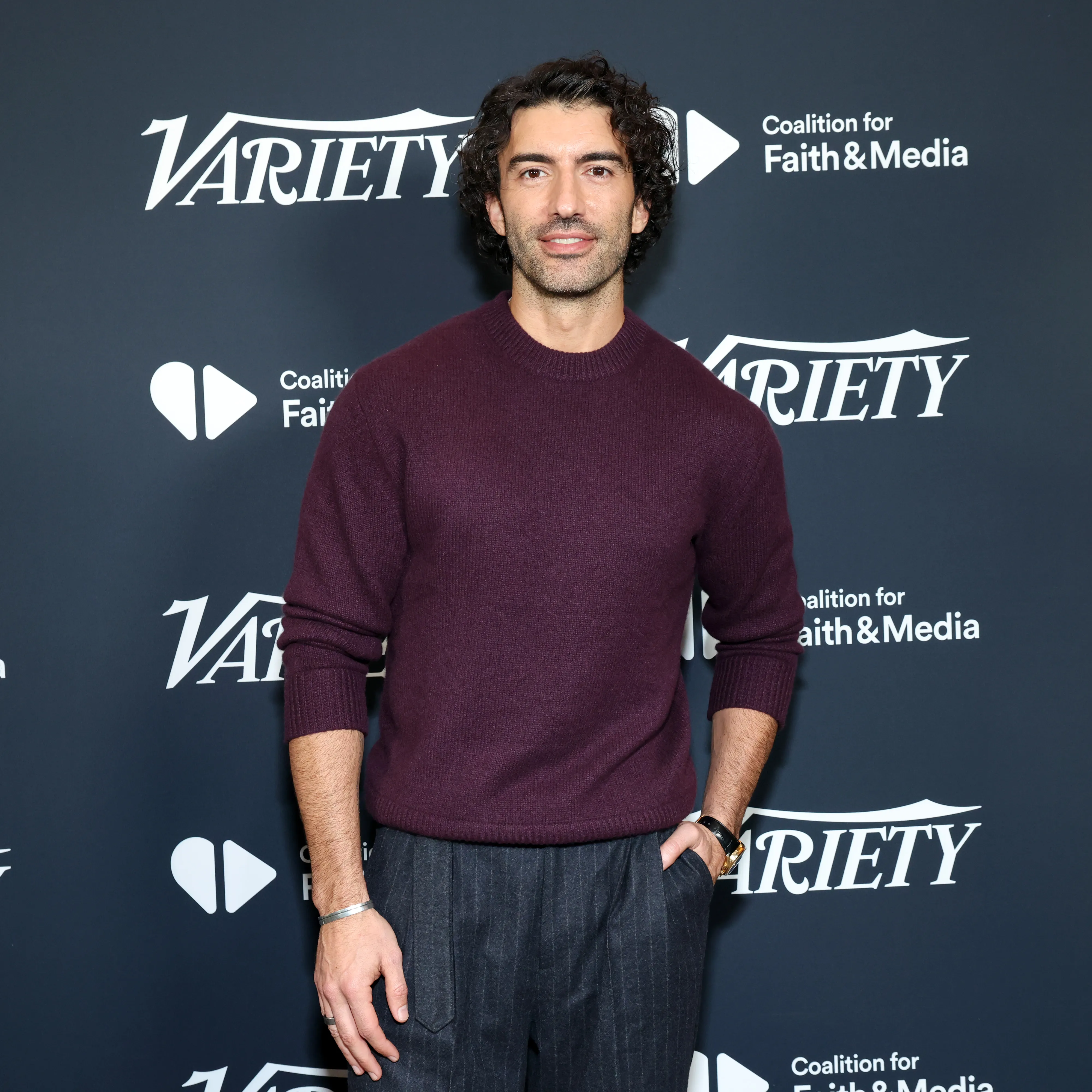 Justin Baldoni attends Variety Faith And Spirituality In Entertainment Honors presented by CFAM at Four Seasons Hotel Los Angeles at Beverly Hills on December 04, 2024 in Los Angeles, California.