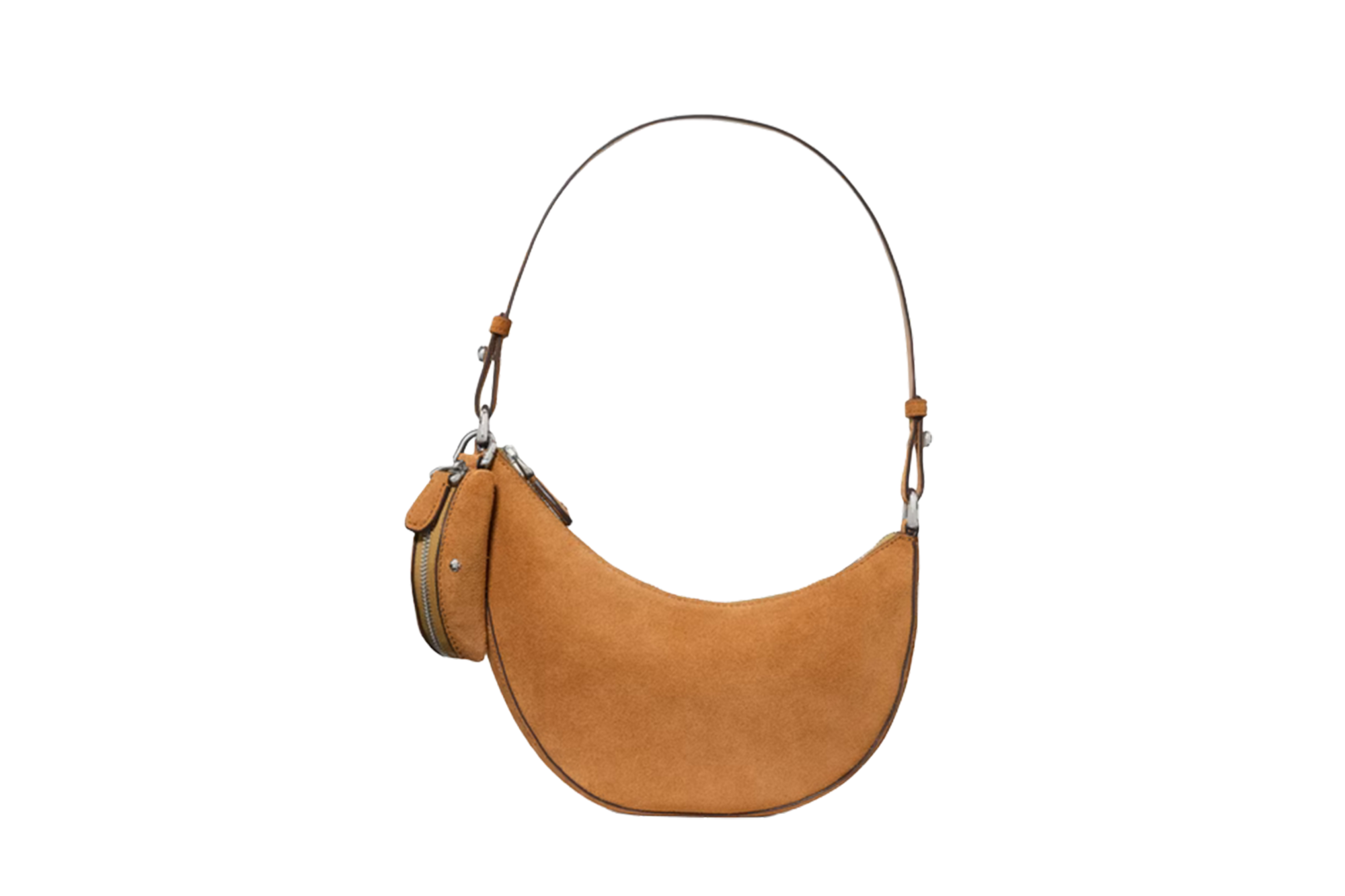 Kate Spade Duo Bag in tan suede.