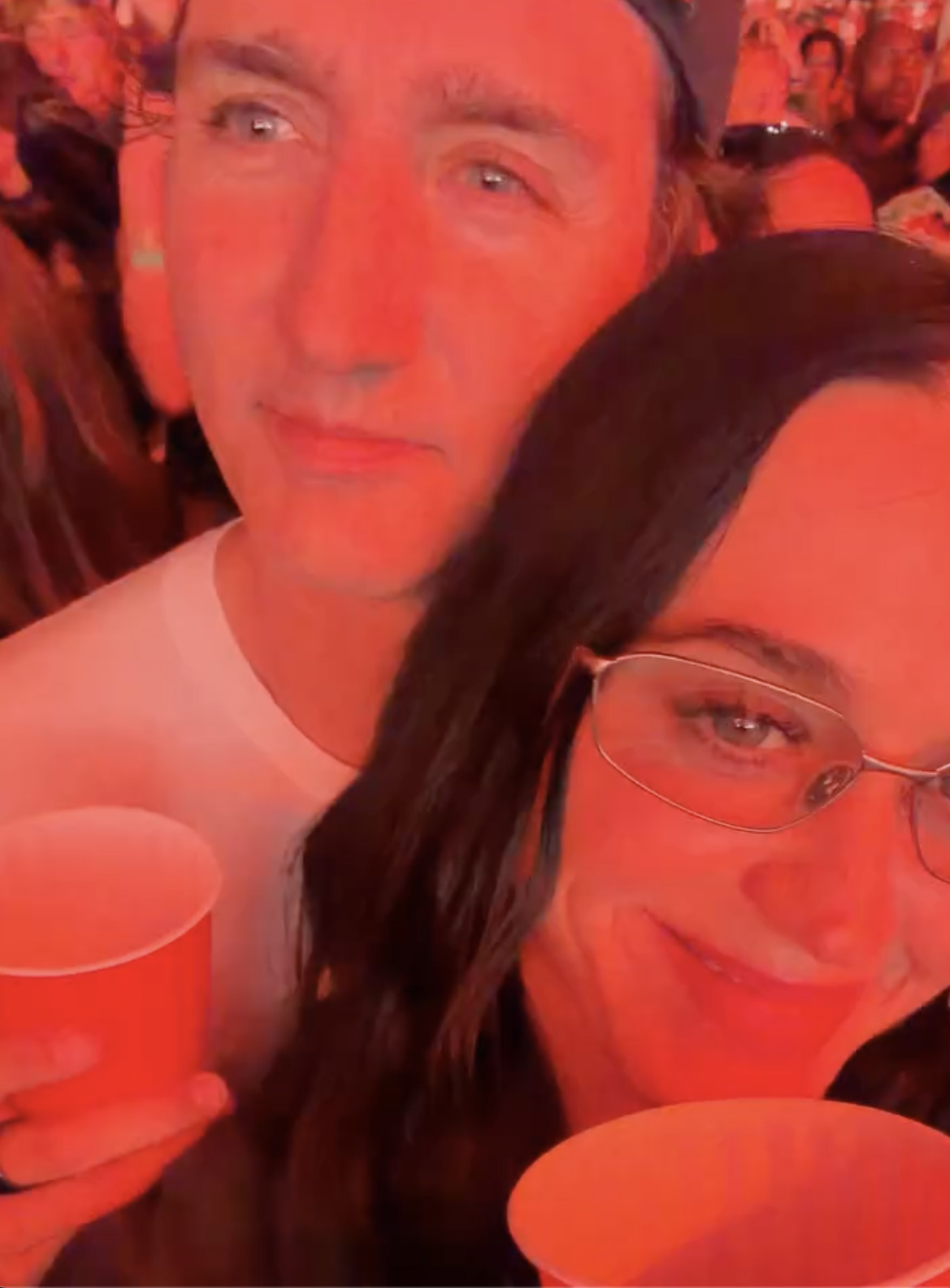 Katy Perry and Justin Trudeau at Coachella Music Festival 2026.