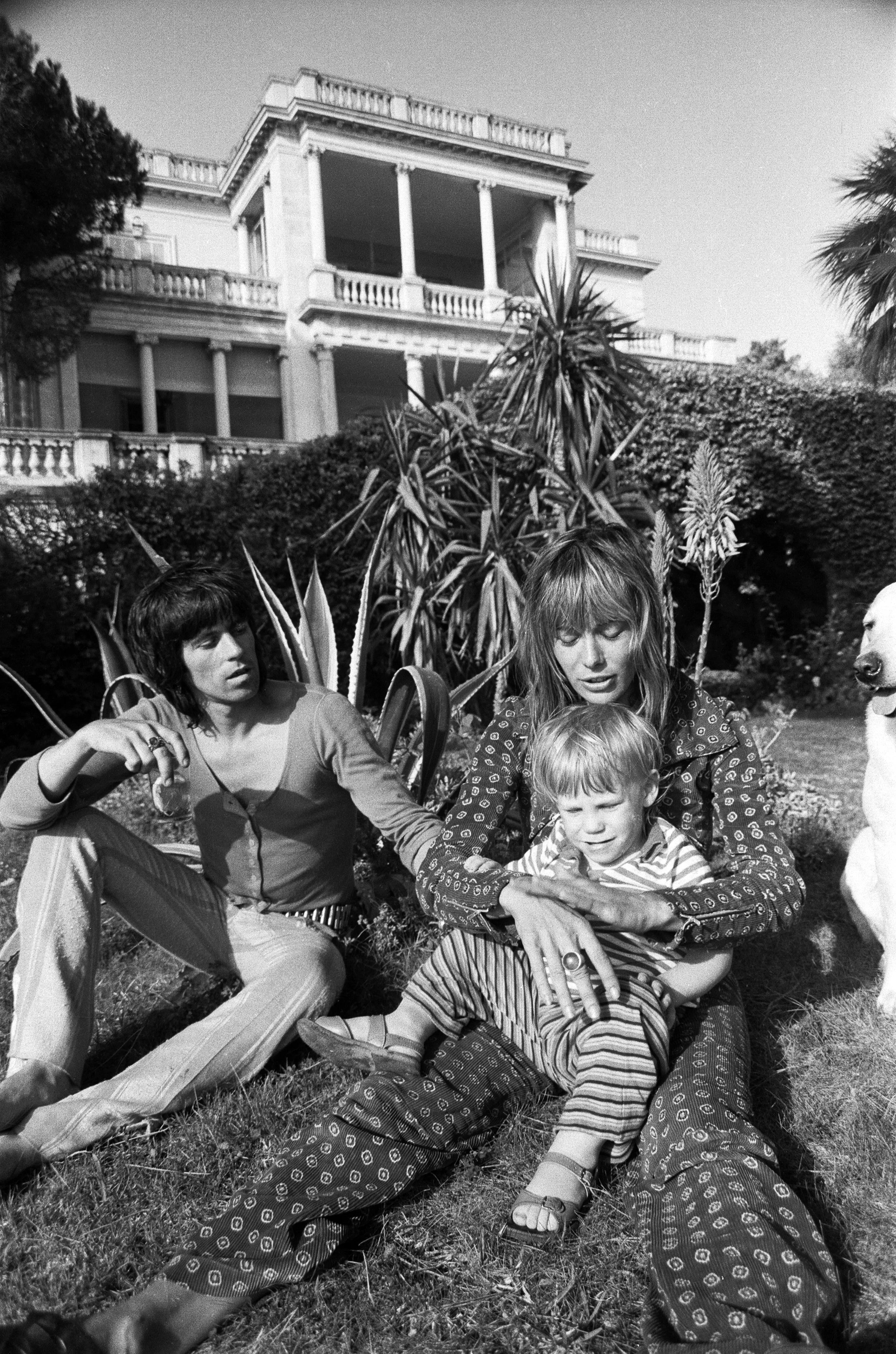 Keith Richards and Anita Pallenberg.