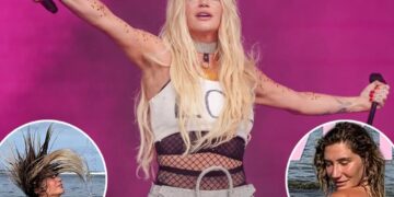 Kesha ditches her clothes to celebrate Earth Day in the ocean: ‘The divine feminine’