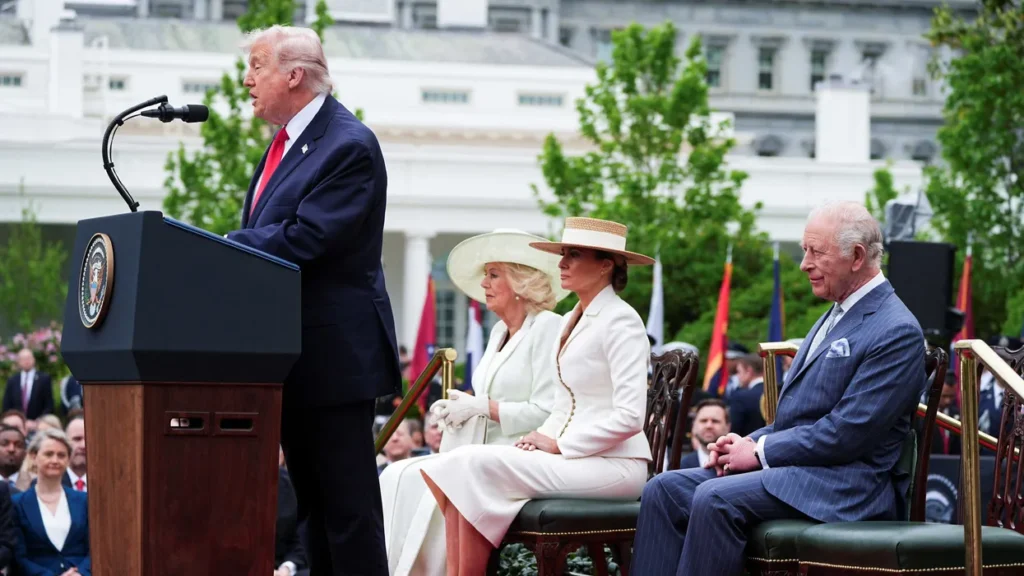 ‘Adrist’: Trump mocked as ‘mess’ for slurring words in King Charles welcome speech