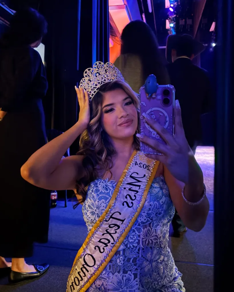 Larissa Rodriguez was crowned the inaugural Junior Miss Weslaco, and won the Miss Texas Onion Fest 2024.