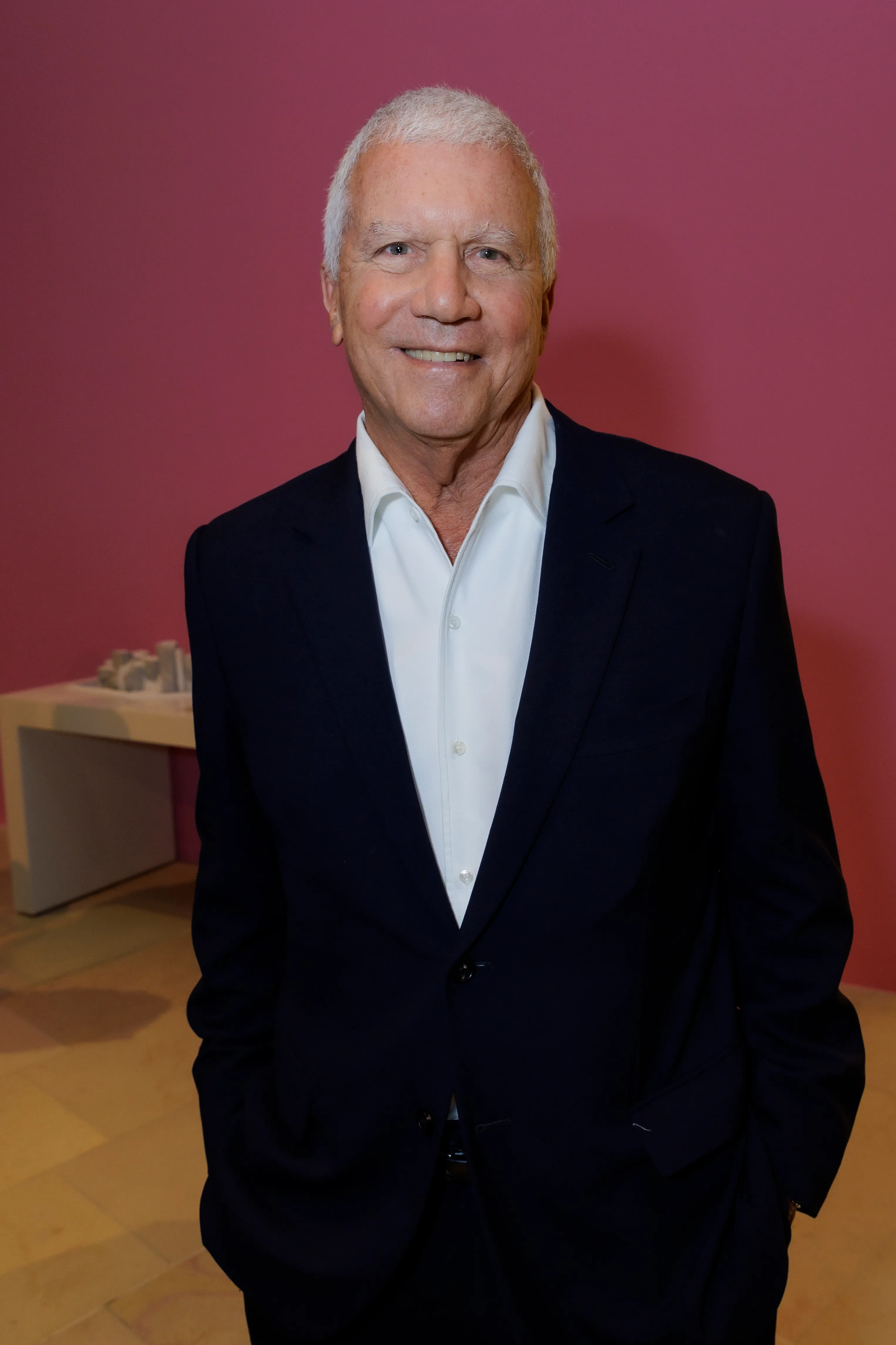 Larry Gagosian attends the Opening of the Exhibition 