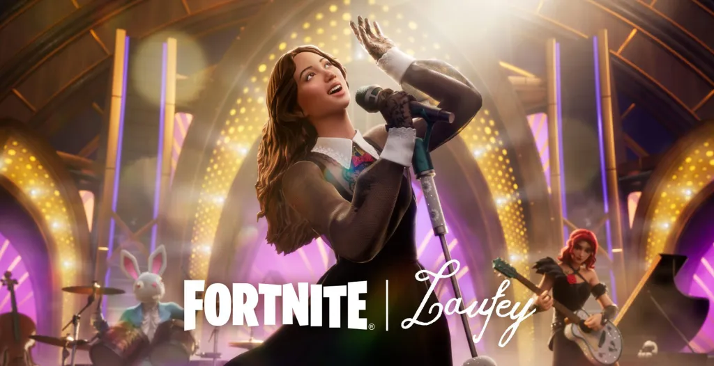 Laufey Fortnite Collab Artwork