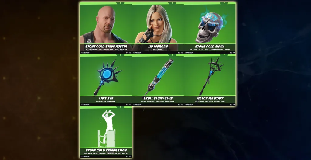 Liv Morgan Fortnite Cosmetic Items Bundle