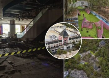 Haunting photos show abandoned, crumbling water park — with a terrible secret