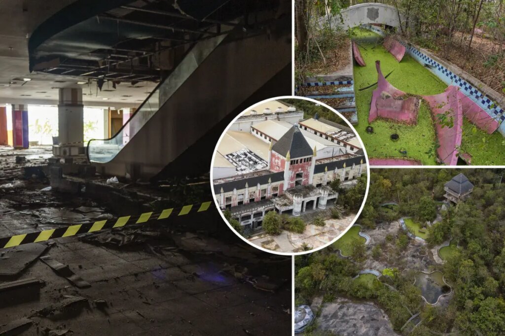 Haunting photos show abandoned, crumbling water park — with a terrible secret