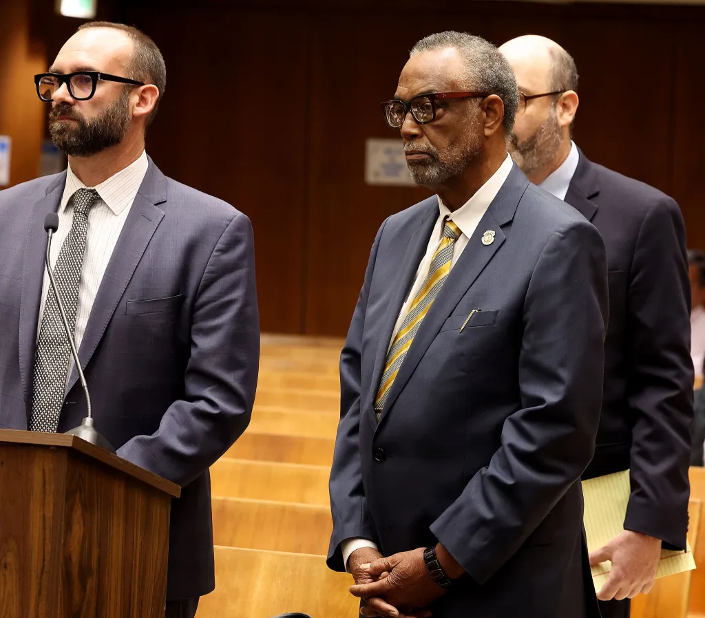 Councilman Curren Price in Los Angeles Superior Court.