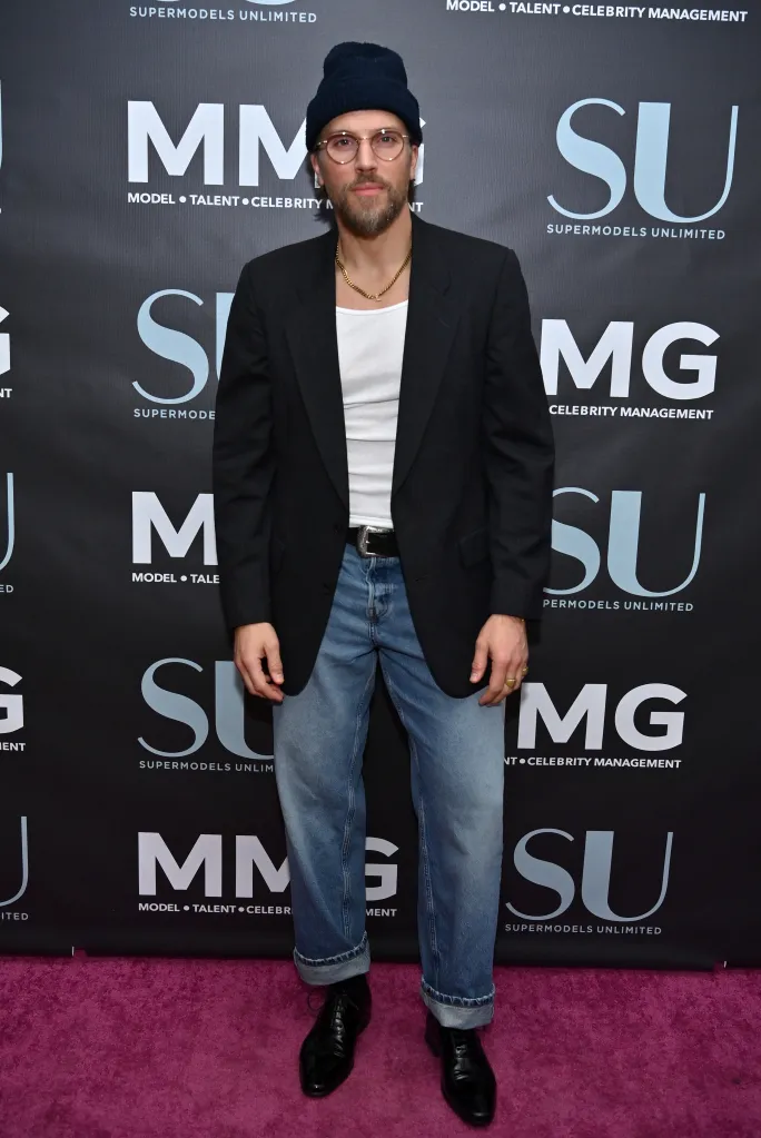 Luke Gulbranson attending Supermodels Unlimited Magazine's Cover Release Party.