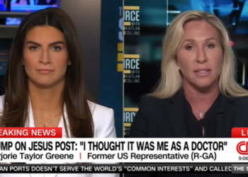 MTG squirms as CNN throws her previous claims about ‘Jesus’ Trump back in her face