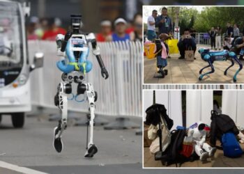 Humanoid robots crush humans during half-marathon — and set the world record