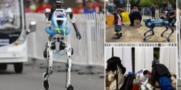 Humanoid robots crush humans during half-marathon — and set the world record