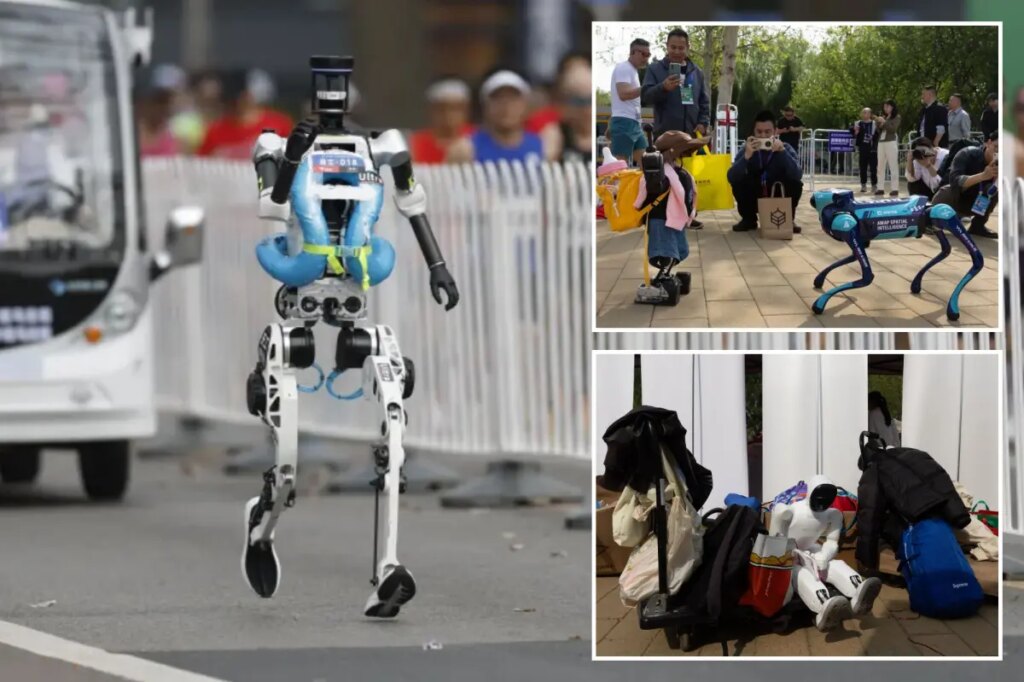 Humanoid robots crush humans during half-marathon — and set the world record