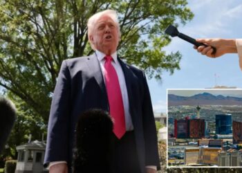 Trump credits Las Vegas as the ‘birthplace’ of no tax on tips policy, touts up to ‘$8,000′ refunds for workers