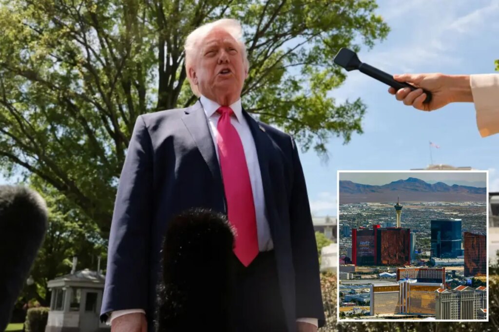 Trump credits Las Vegas as the ‘birthplace’ of no tax on tips policy, touts up to ‘$8,000′ refunds for workers