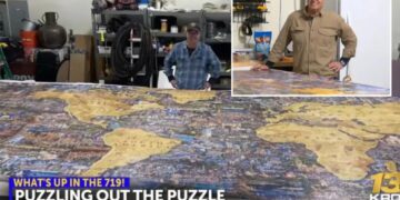 Colorado grandpa finishes world’s largest jigsaw puzzle with 60K pieces 4 years after starting it