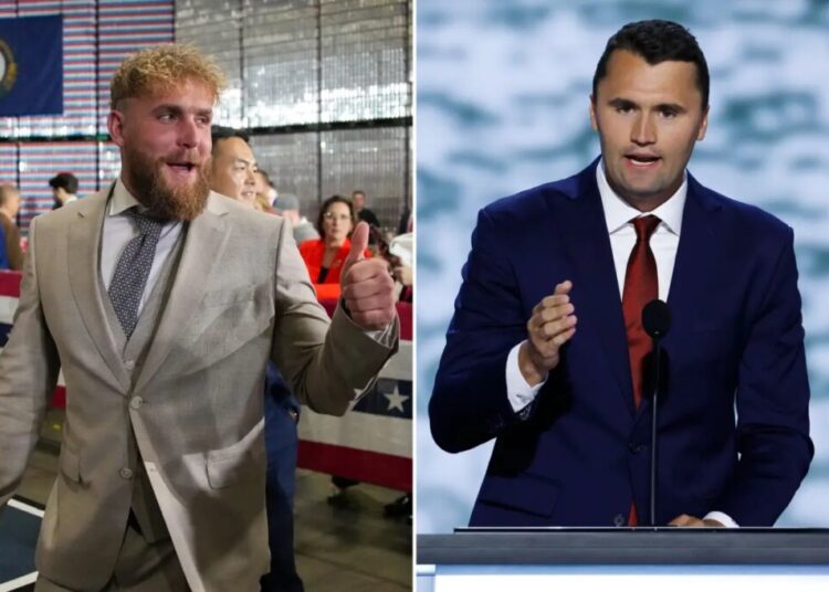 Influencer Jake Paul says Charlie Kirk would have been ‘the next president’