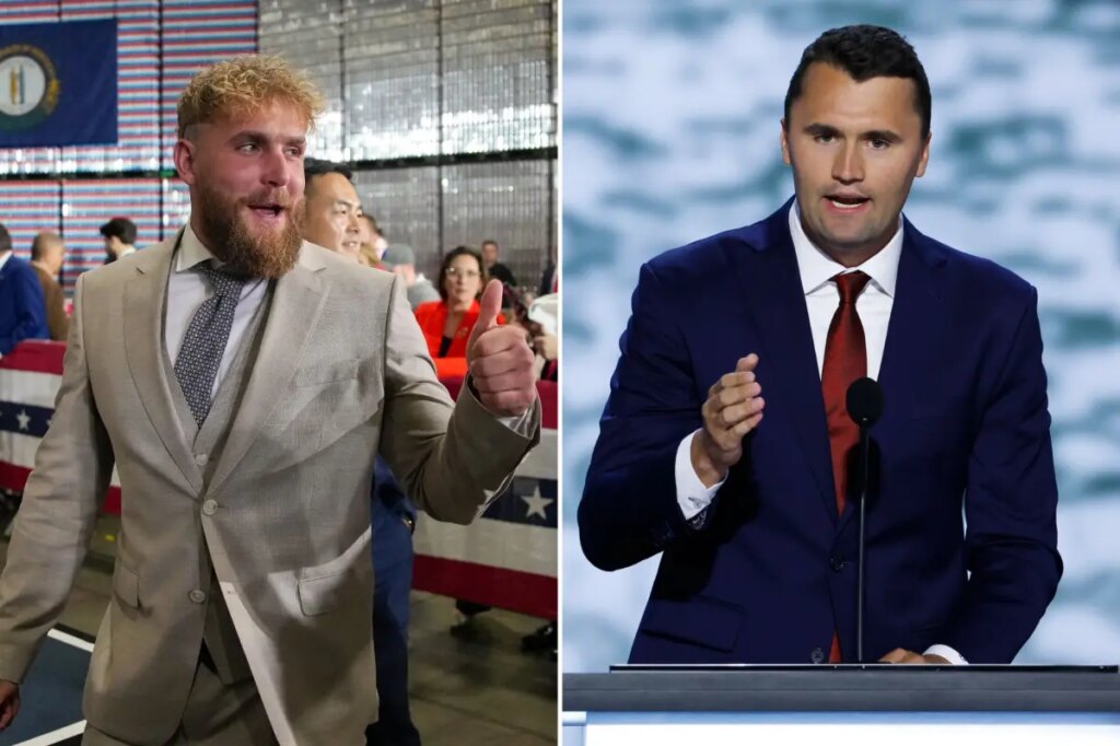 Influencer Jake Paul says Charlie Kirk would have been ‘the next president’