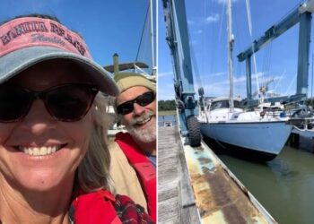 Husband of missing American in Bahamas ‘previously threatened to throw her overboard’ as her daughter shares chilling voicenote