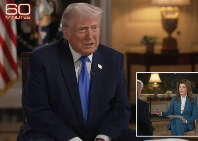 Trump calls ‘60 Minutes’ host ‘disgraceful’ for reading WHCD suspect Cole Allen’s alleged manifesto on air