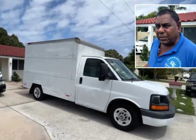 Florida handyman fined $345 for parking work truck at his own home