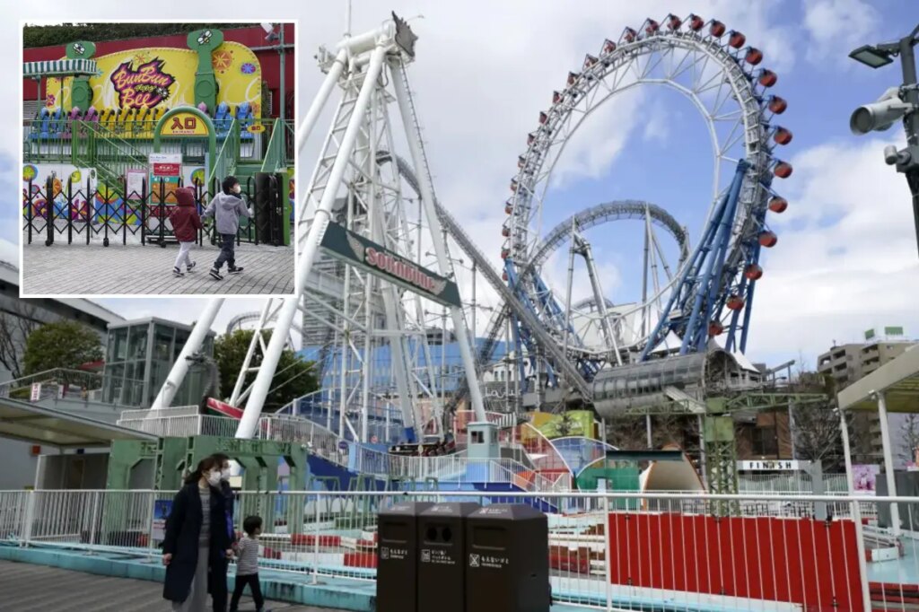 Tokyo theme park worker dies after being trapped inside ride mechanism during routine maintenance