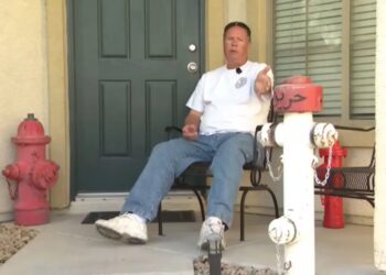 Las Vegas veteran pushes back after HOA reportedly targeted front yard hydrant display: ‘The last straw’