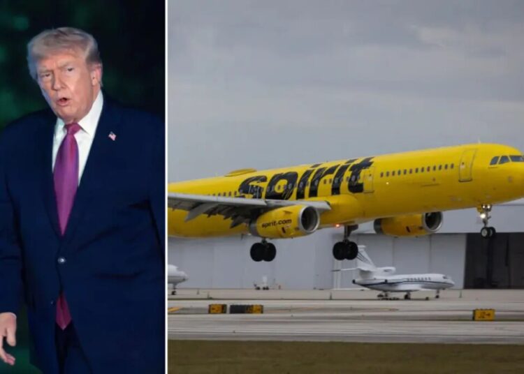 Spirit Airlines could be used to transport troops, military cargo if Trump admin takes over bankrupt carrier: report 