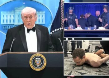 Officer shot at White House Correspondents’ Dinner is ‘doing great,’ Trump says