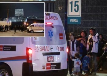 One killed, dozens hurt as Peru stadium event goes awry