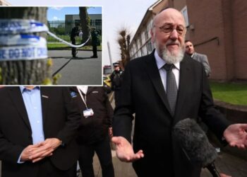 UK’s chief rabbi says Jews are facing ‘sustained campaign of violence’ after rise in arson attacks