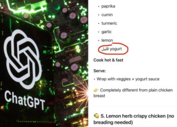 ChatGPT users flummoxed after AI bot starts inserting Arabic into responses
