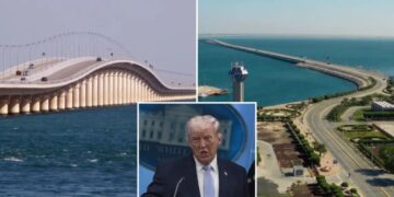 Vital 15-mile bridge linking Saudi Arabia to Bahrain closed over Iranian threats as Trump’s deadline nears