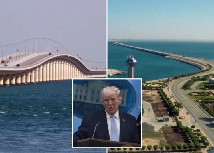 Vital 15-mile bridge linking Saudi Arabia to Bahrain closed over Iranian threats as Trump’s deadline nears