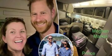 Prince Harry comforts grieving passenger with three-word message on first-class flight