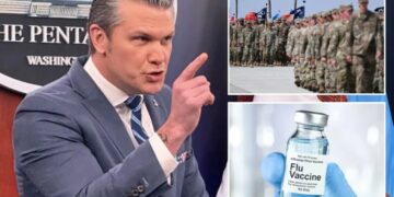 Hegseth announces end to military flu vaccine requirement: ‘We will not force you’