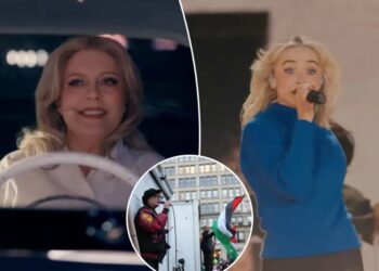 Susan Sarandon cameos with Sabrina Carpenter at Coachella after saying she was blacklisted in Hollywood