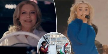 Susan Sarandon cameos with Sabrina Carpenter at Coachella after saying she was blacklisted in Hollywood