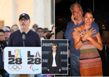 Hollywood power players rally behind LA28 Olympic chair as he plays down appearance in Epstein files