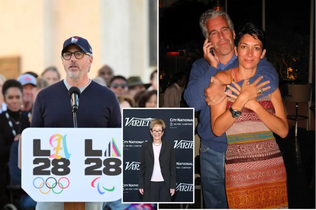 Hollywood power players rally behind LA28 Olympic chair as he plays down appearance in Epstein files